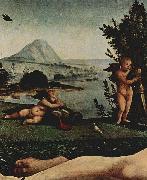 Piero di Cosimo Venus, Mars und Amor oil painting reproduction